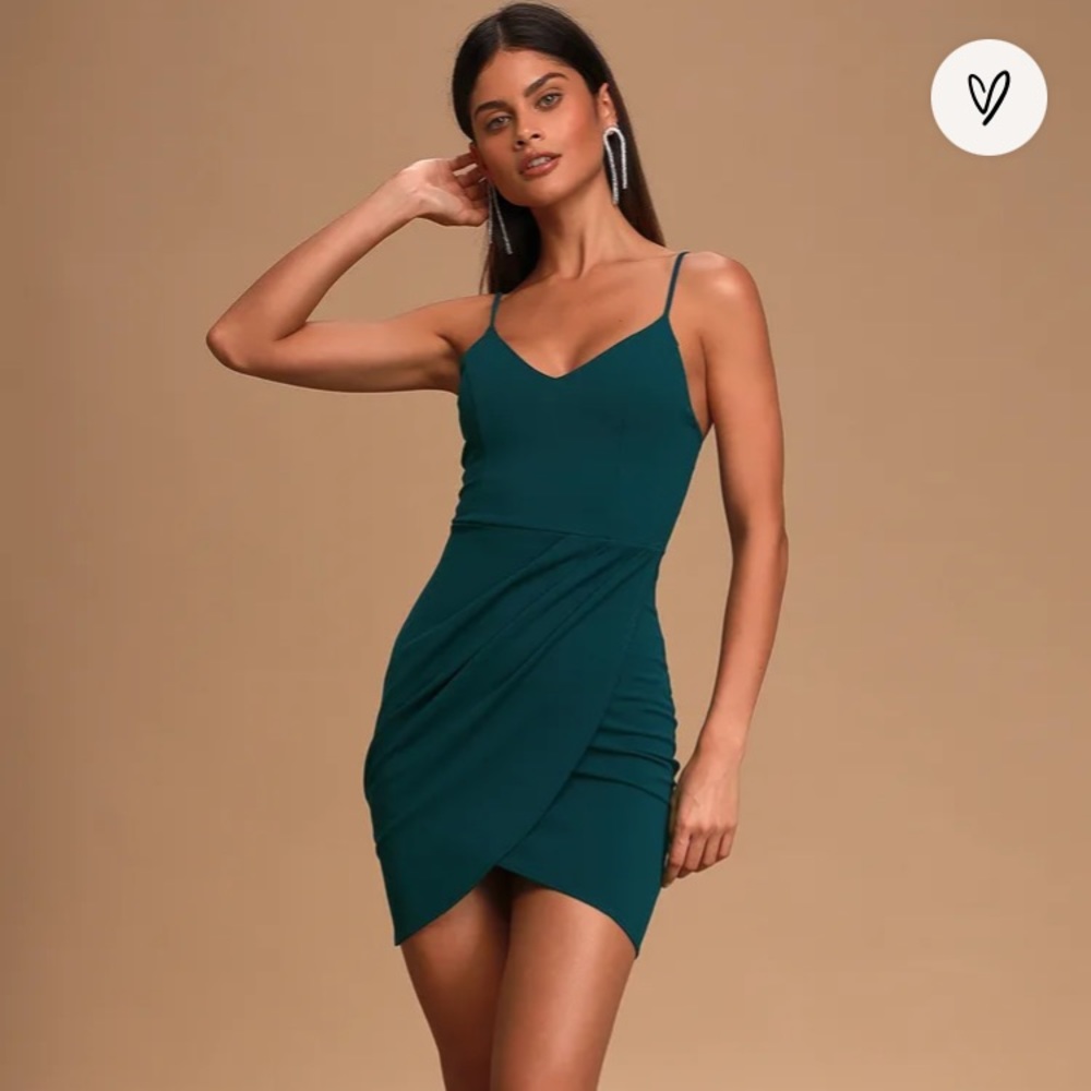 Teal Blue - Lulus Mini Dress